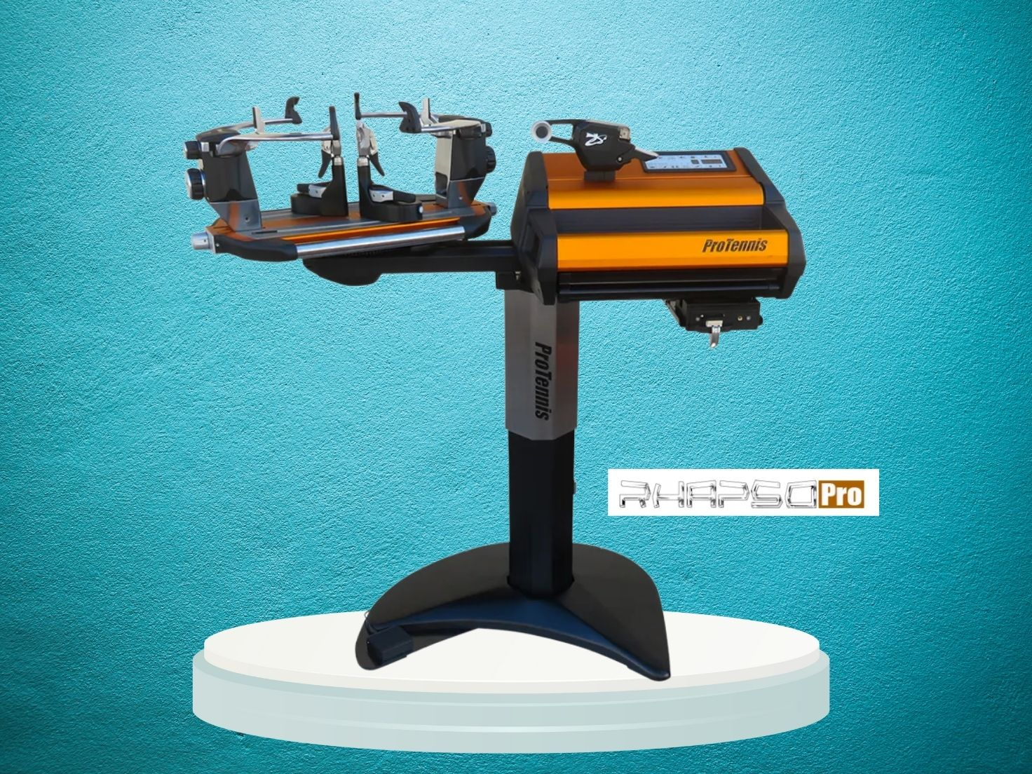 RHAPSO PRO maquina eletrônica profissional linear com Cavalete Elétrico.